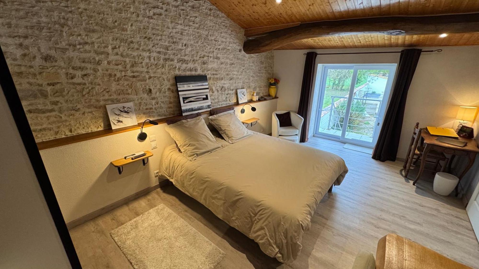 Chambres D'Hotes Les Rozieres Le Bourdet Luaran gambar